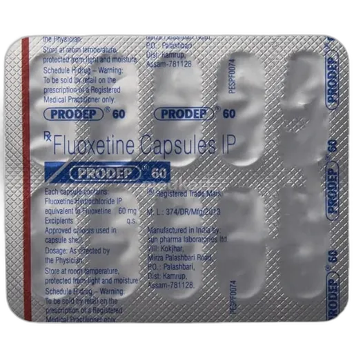 prodep 60mg capsule 10's